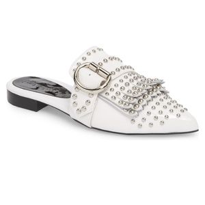 Jeffrey Campbell studded loafer mule